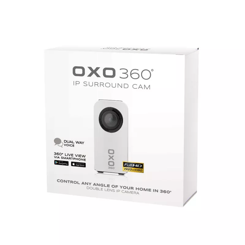 Novērošanas kamera Easypix OXO 360° IP Cam 56200