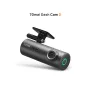 Dashcam 70mai M200 auto kamera, 1080p Full HD 1920×1080, H.265, 60 kadri/s, 300 mAh baterija, Wi‑Fi, microSD līdz 128 GB, diafragmas atvērums f/1.8, melna