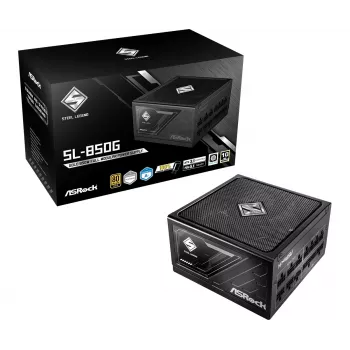 ASRock SL-850G Steel Legend Barošanas bloks 850 W 20+4 kontaktu ATX ATX B