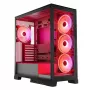 PC korpuss MODECOM Volcano SPACE APEX ARGB Midi Tower, rūdīts stikls, USB-C, atbalsta ATX/microATX/Mini-ITX, GPU līdz 430 mm, CPU dzesētājs līdz 180 mm