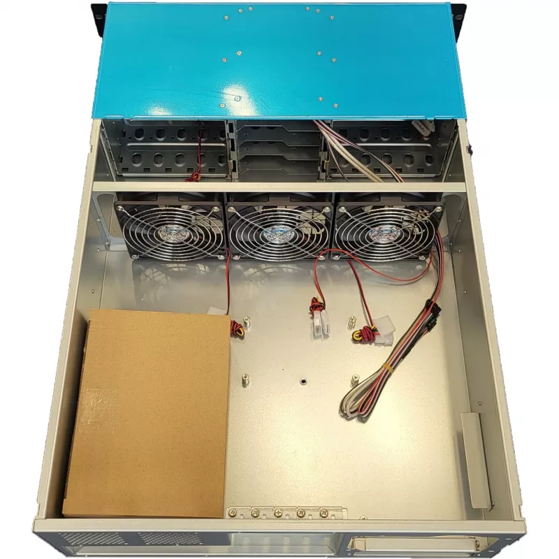 Servera korpuss RealPower RPS19-G3380 Rack Melns