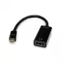Value 12.99.3143 Video kabelis-adapteris Mini DisplayPort HDMI Type A (standarta) melns (12.99.3143)