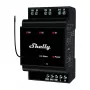DIN-sliedes viedais relejs Shelly WavePro3, 3 kanālu Z-Wave, 110–240 V, 25 A kanālā, AES-128, DIN uzstādīšana