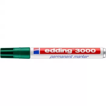 Pastāvīgais marķieris Edding 3000 Zaļš 10 gab.