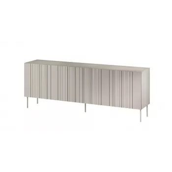 Kumode Cama Meble ISLA 2000x400x750 mm, matēta kašmira krāsa, skaidu plātņu korpuss