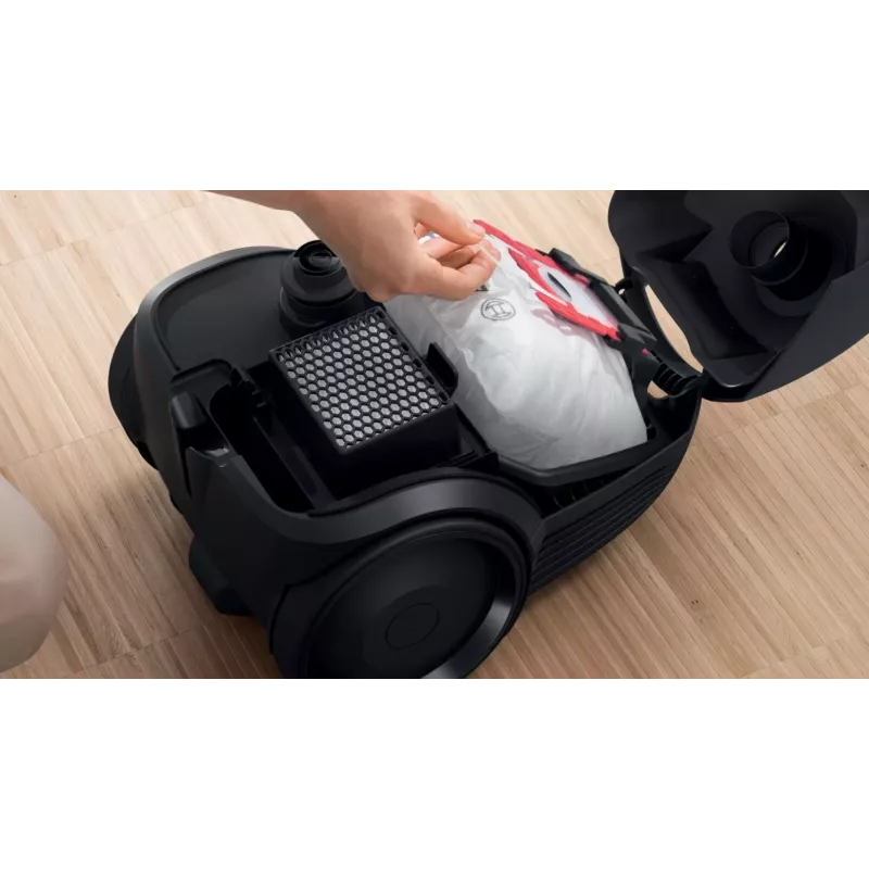 Bosch Serie 2 BGBS2LB1 putekļsūcējs 3,5 L cilindrisks putekļsūcējs Sausā tīrīšana 600 W putekļu maiss