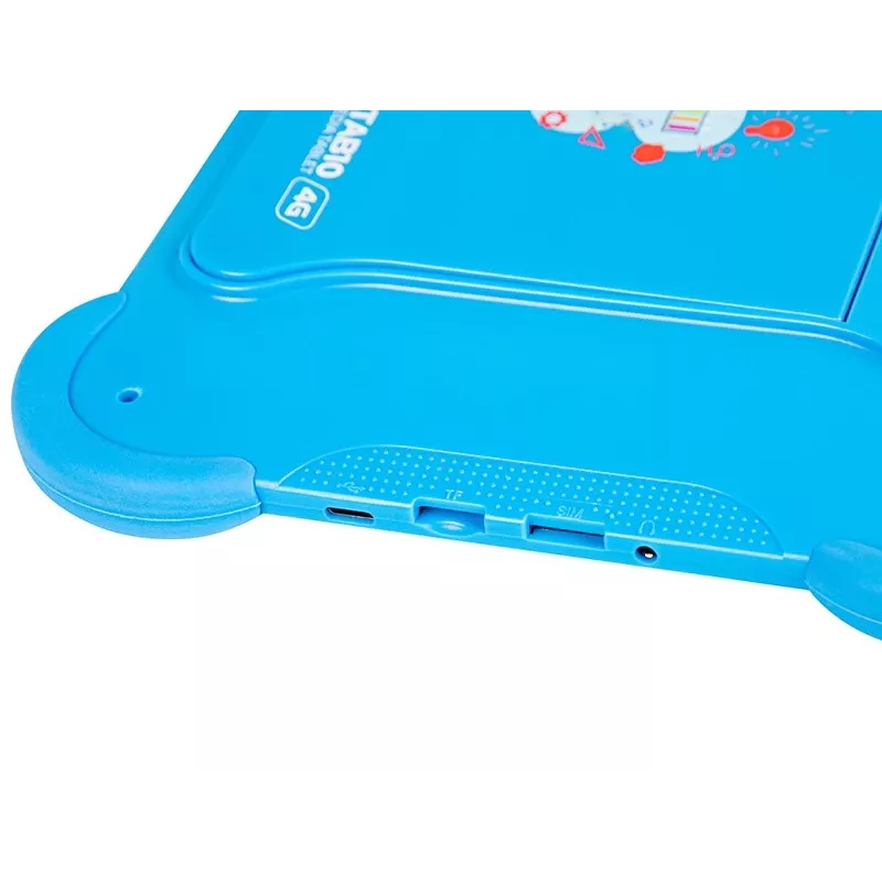 Planšetdators BLOW KidsTAB10 10,1 collas pilnizmēra planšetdators, 10,1 collas IPS 1200x1920, Android 12, 4 GB RAM, 64 GB eMCP, 4G (MicroSIM), 6000 mAh, Astral Blue