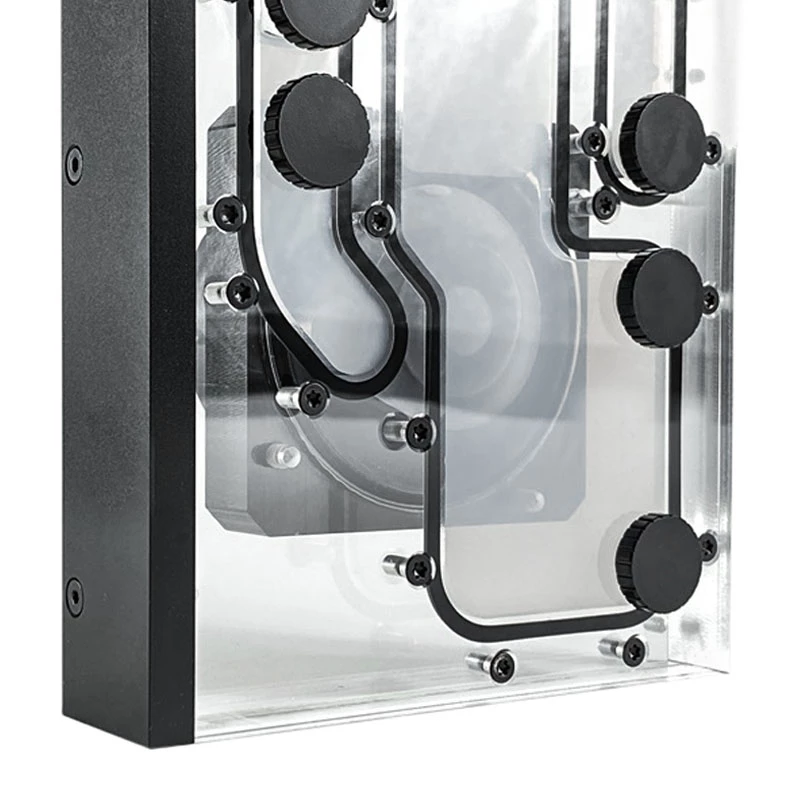 Stealkey Customs SK-Crossflow priekš Lian Li - O11D XL Evo sadales plāksne D5/DDC - akrils