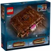 LEGO Harija Potera rotaļu komplekts Monstru grāmata 76449 — 518 detaļu, 1 minifigūra, pievienojami zobi