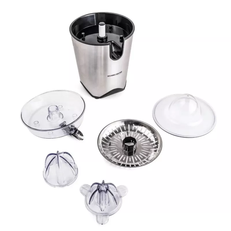 ROMMELSBACHER ZP 60/E, melna, nerūsējošais tērauds, 100 W, 220–240 V, 50/60 Hz, 16 cm, 255 mm