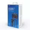 FM raidītājs SAVIO TR-14 Bluetooth USB, FM 87.6–107.9 MHz, MicroSD, USB-C, 12 V automašīnas barošana