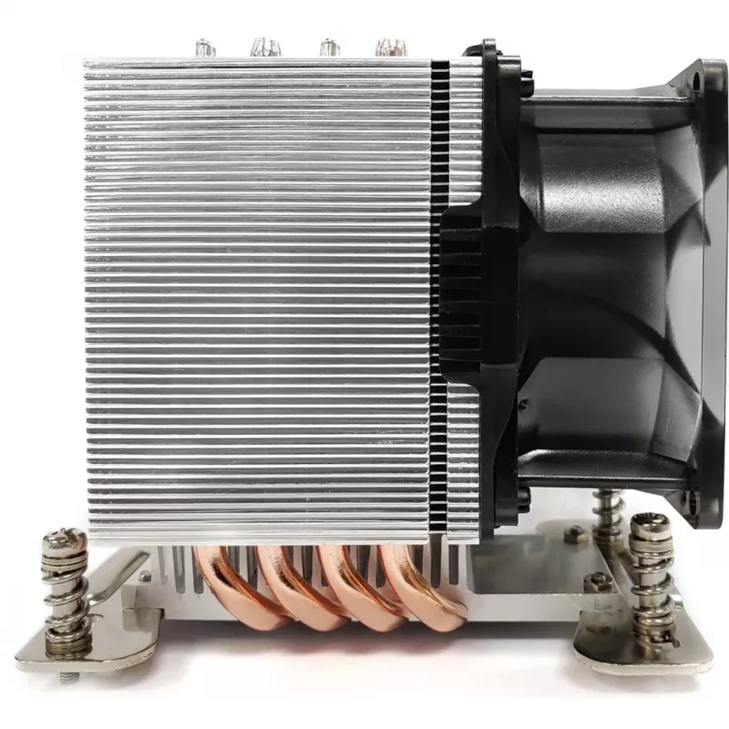 Inter-Tech A-35 procesora dzesētājs 8 cm Alumīnijs - Melns (88885512)