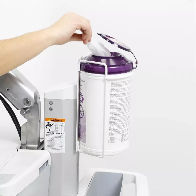 Ergotron T-Slot Wipes Holder balta