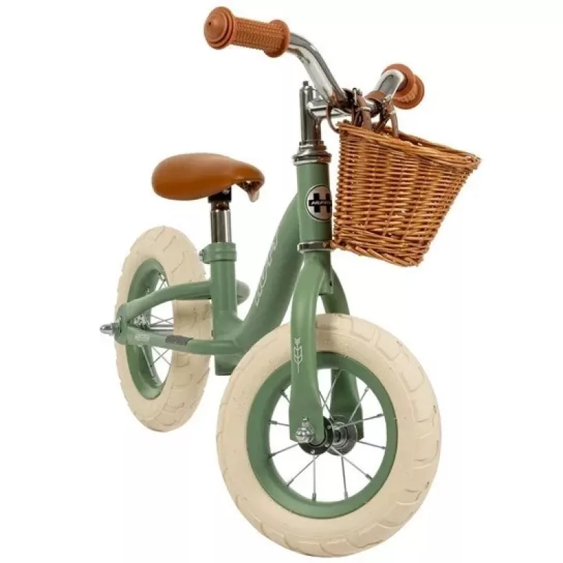 Līdzsvara velosipēds HUFFY Vintage 10 collu Zaļš – HUFFY 27284W, 10 collu riteņi, bez pedāļu mācību ritenis