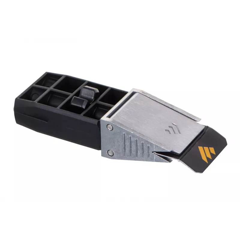 Nažu asināmais Work Sharp Precision Adjust 09DX164 regulējams leņķis ar keramisko slīpēšanas stieni, dimanta plāksnēm, melns, 243,8×165,1×143,3 mm