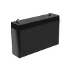Uzlādējams hermētisks svina-skābes akumulators zaļa Cell AGM12 6 V 7000 mAh melns