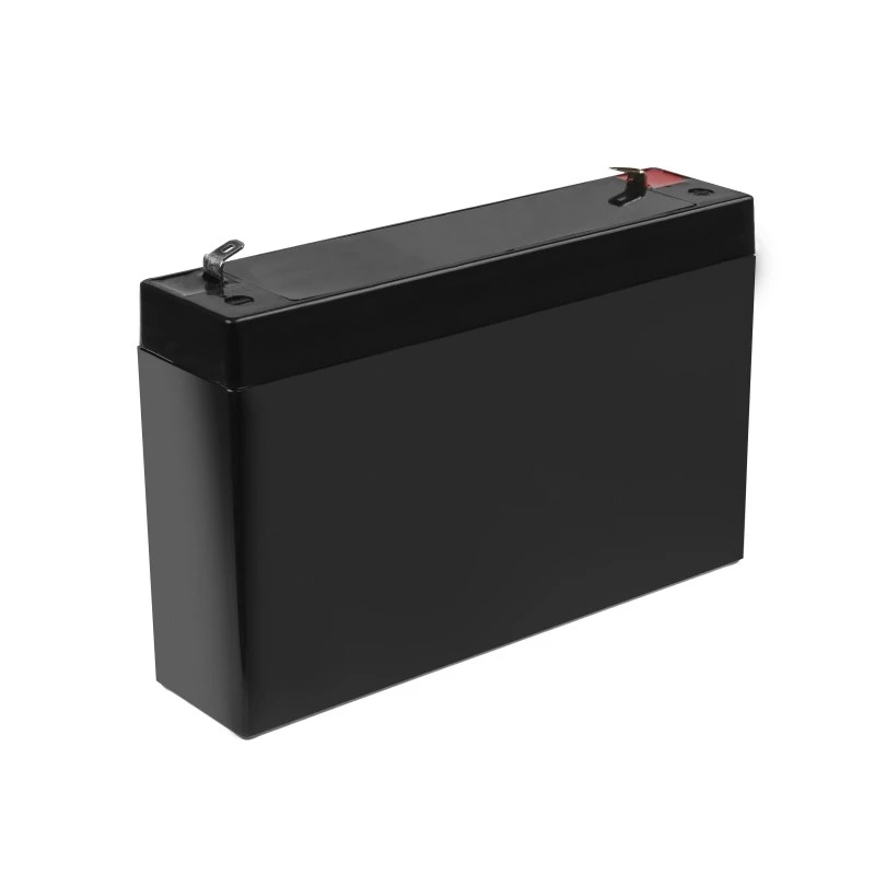 Uzlādējams hermētisks svina-skābes akumulators zaļa Cell AGM12 6 V 7000 mAh melns