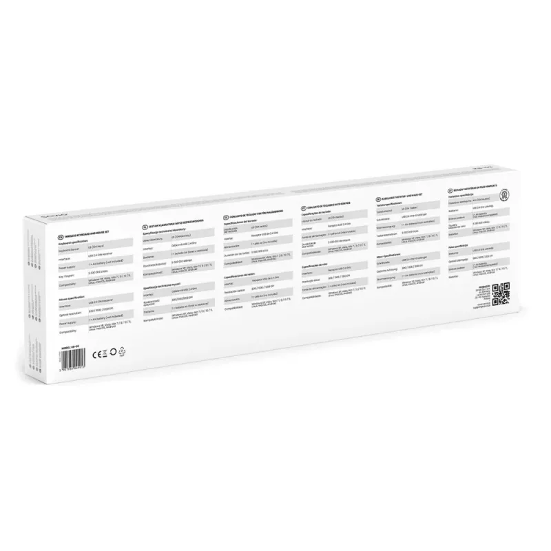 Savio KB-03 tastatūra ar peli, mājām/birojam, USB, QWERTY, US English, melna