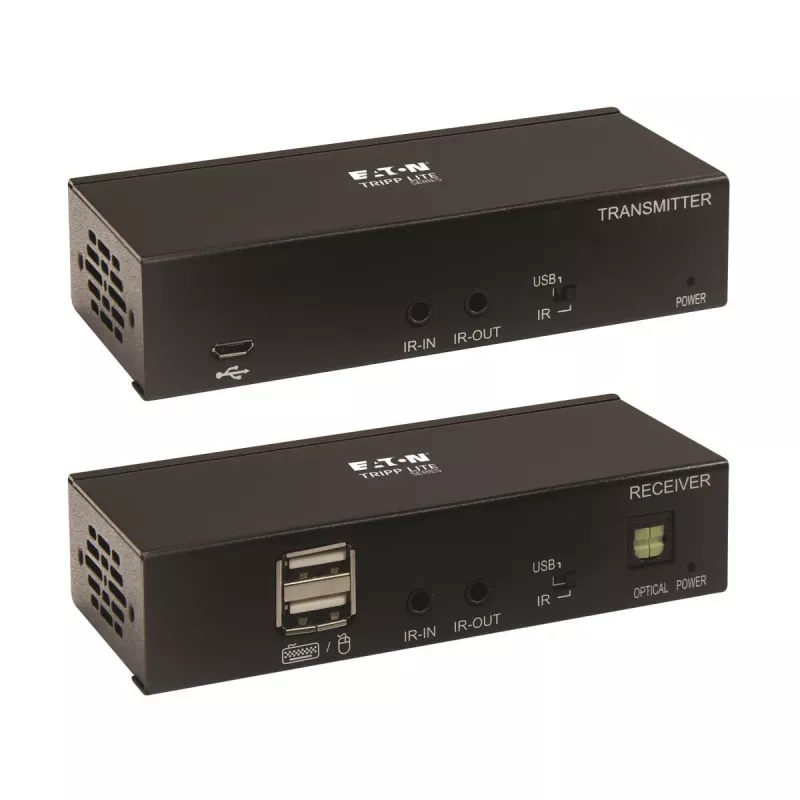 Eaton Tripp Lite Series DisplayPort uz HDMI pagarinātāja komplekts pa Cat6 ar KVM atbalstu, 4K 60Hz, 4:4:4, USB, PoC, HDCP 2.2, līdz 230 pēdām, TAA - Paplašinājums video/audio, HDMI, Di