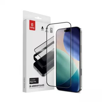 Rūdīta stikla ekrāna aizsarga uzstādīšanas rāmis iPhone 17 Pro — Crong