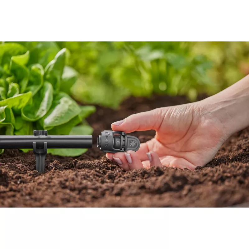 Caurules gala aizbāznis Gardena 13205-20 Plastmasas Pilienveida laistīšanas sistēmai
