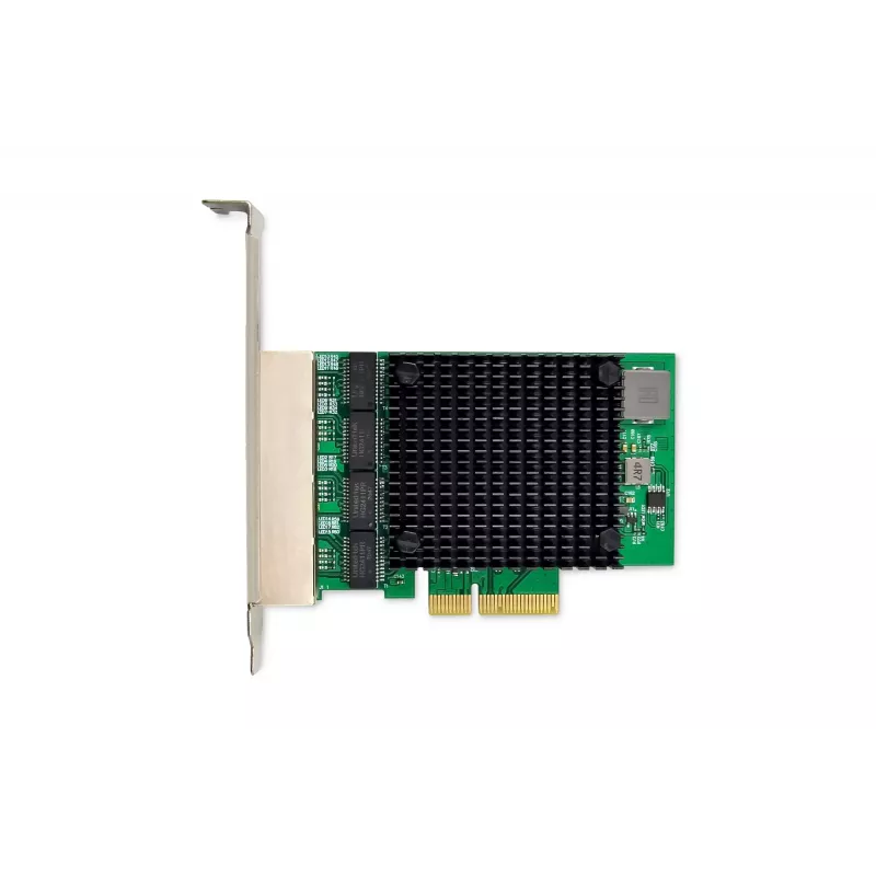 Digitus 4 portu 2,5 Gigabit Ethernet tīkla karte PCI Express Realtek mikroshēmojums