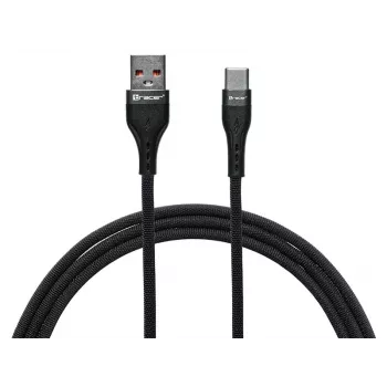 Tracer 47486 USB A - Lightning M/M 1m kabelis sarkans
