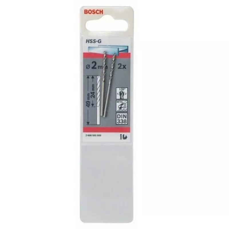 Bosch metāla urbis HSS-G DIN 338