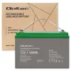 Qoltec 53038 AGM akumulators | 12V | 100Ah | maks. 1200A