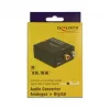 Audio Converter DeLOCK 63468 Melns