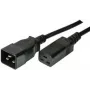 Strāvas kabelis ShiverPeaks BS60016 2,5 m IEC C20 IEC C19