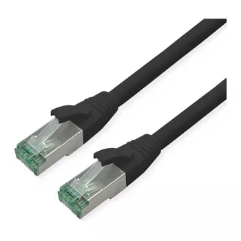 Tīkla kabelis ROLINE Recycled Material 21.45.3256 RJ-45 Cat6a 7 m Melns