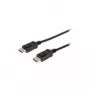 DisplayPort kabelis Digitus DK-340100-020-S 2 m Melns
