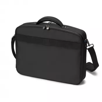 Portfelis DICOTA Eco Multi PRO 11-14.1 collas, melns, pārnēsāšanas rokturis, pleca siksna