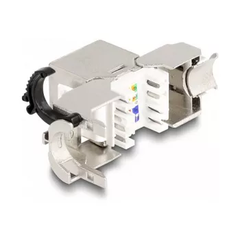 DeLOCK Keystone modulis RJ45 ligzda uz LSA Cat.6A STP ar fiksējošo klipsi