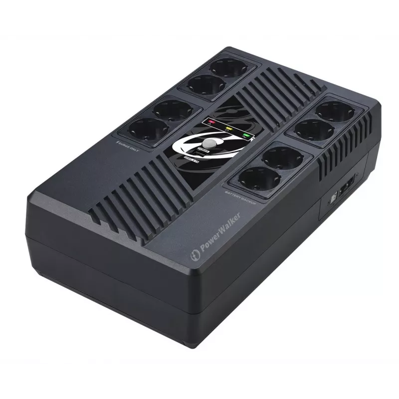 PowerWalker VI 1000 MS FR Line-Interactive 1000 VA 600 W 8 AC kontaktligzdas