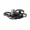 DJI Avata 2 drons — maksimālais darbības rādiuss 13 000 m, maksimālais ātrums 27 m/s, 4 rotori, melns (bez brillēm vai tālvadības pults)