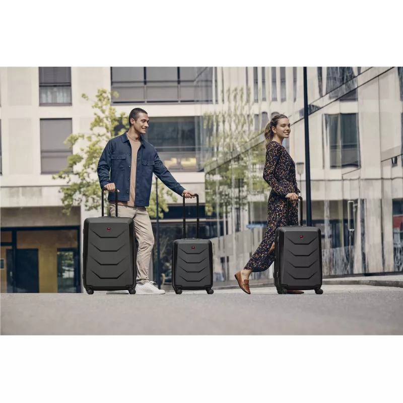 Wenger 612537 ceļojumu čemodāns, 59 l, melns