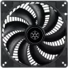 SilverStone SST-AP184i-PRO 180 mm korpusa ventilators, melns