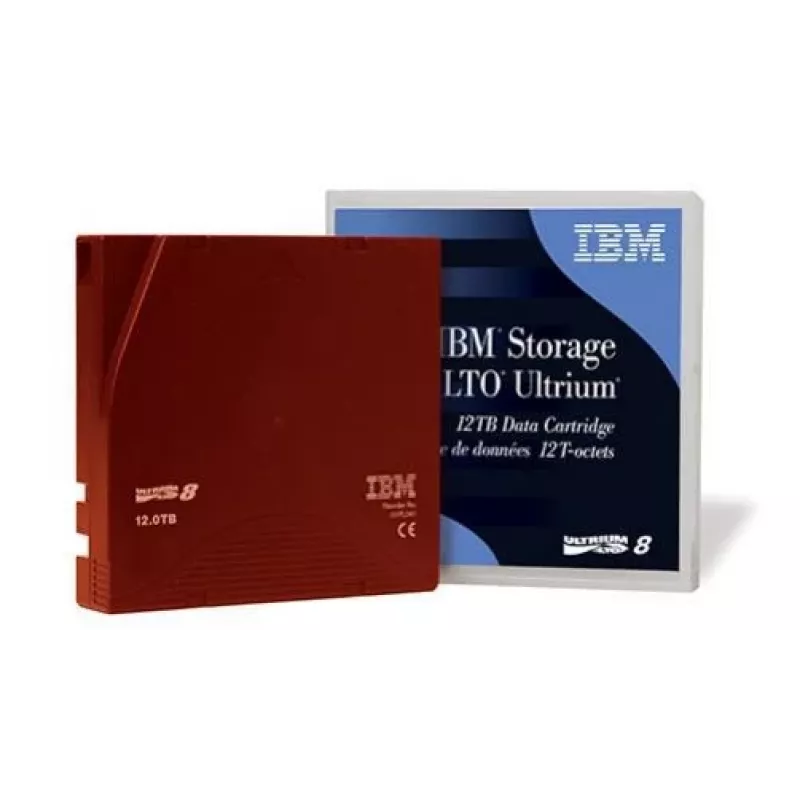 IBM Lenovo - LTO Ultrium 8 - 12 TB / 30 TB - ar svītrkoda etiķeti