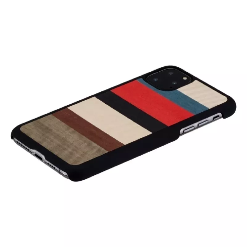 Viedtālruņa maciņš man and wood iPhone 11 Pro Max — Corallina Melns aizsargapvalks