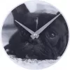 NeXtime klok 5173 Little Dog, Ø20 cm, Sienas, Melns