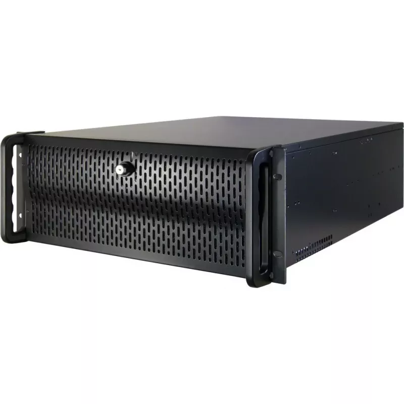 Servera korpuss Inter-Tech IPC 4U-4129L Rack Metallic Silver