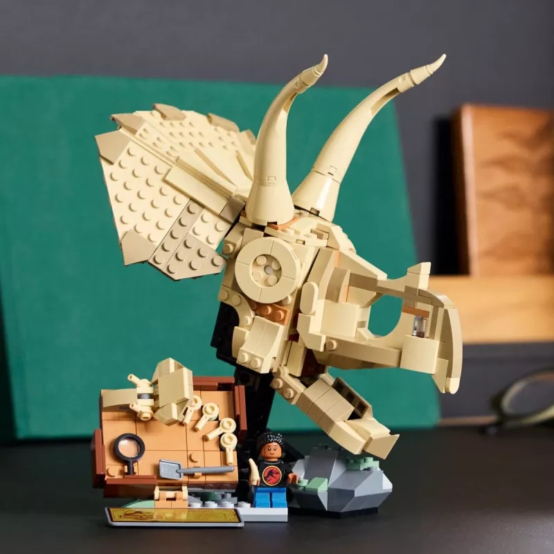 LEGO JURASSIC WORLD 76969 Dinozauru fosilijas: Triceratops galvaskauss