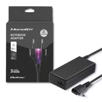 Qoltec 51506 45W barošanas adapteris ASUS | 45W | 19V | 2,37A | 4,0*1,35 | + strāvas kabelis