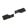 Kontaktligzdas drošības pārsegs DELOCK 64033, melns, 5×12.5×3.5 mm, iepakojumā 10 gab.
