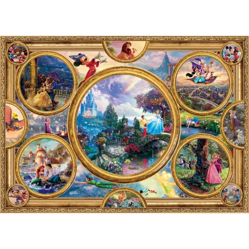 Puzle Schmidt Spiele Thomas Kinkade Studios Disney Dreams kolekcija 2000 gabali