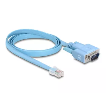 DeLOCK Adapter RS-232 DB9 vīr. uz RJ45 vīr. 1 m