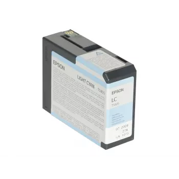 Epson Singlepack Light ciāna T580500, Light ciāna, pigmenta tinte, 80 ml, 1 gab., viena paka