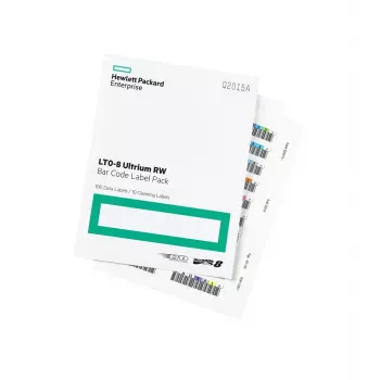 HPE LTO-8 Ultrium RW svītrkoda etiķešu komplekts